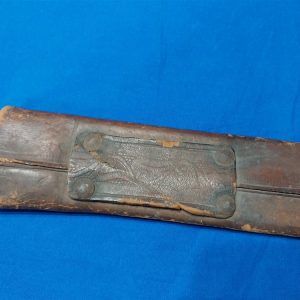 scabard-collins-machete-number-14-leather-with-tooled-marks-on-front-27l-inches-by-2-inched-wide-early example