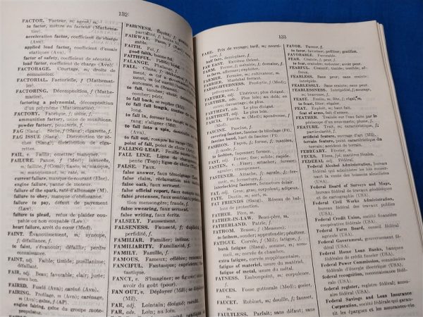 world-war-two-military-dictionary-for-translation-ofenglish-to-french-and-reverse-812-pages-excellent-condition