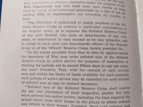 mexican-border-war-era-manual-for-the-newly-formed-enlisted-reserve-corps-manual-of-regulations-soflt-cover-1916