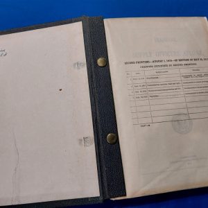 world-war-one-supply-officers-officers-a-float-1917-dated-manual-with-1918-updates-excellent-condition-hard-cover