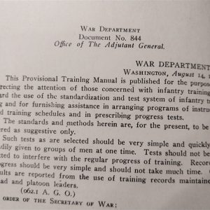 world-war-one-provisional-training-manual-for-infantry-soft-cover