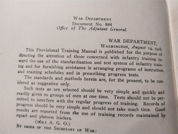 world-war-one-provisional-training-manual-for-infantry-soft-cover