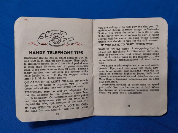 telephone-pocket-sized-book-for-chicago-area-service-club-uso-