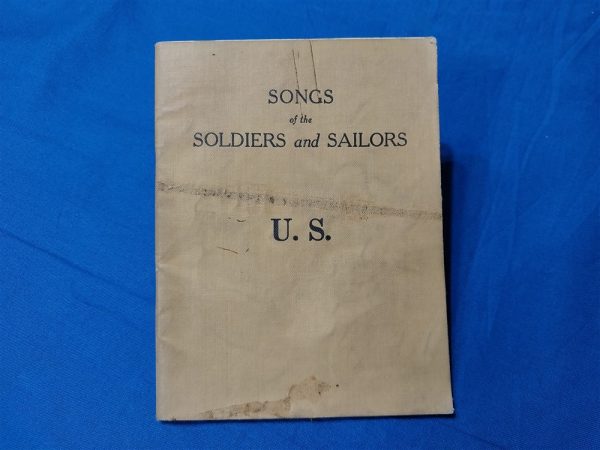 world-war-one-song-book-1917-printed-for-soldiers-and-sailors-united-states-army-printed