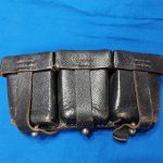 world-war-two-german-k-98-ammunition-pouch-leather-pebbled-black-with-r-b-n-number-code