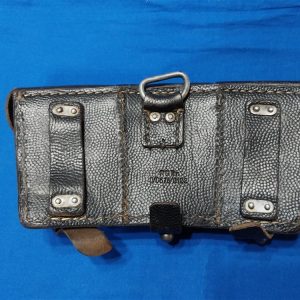 world-war-two-german-k-98-ammunition-pouch-leather-pebbled-black-with-r-b-n-number-code