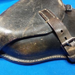 german-world-war-two-holster-for-a-luger-officer-black-leather-hard-shell-1939-dated-excellent-condiiton