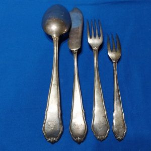 world-war-two-german-unit-marked-utensil-set-for-officers-mess-hall-to-a-jager-regiment-3-excellent-condition