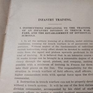 world-war-one-traing-manual-for-the-infantry-school-instructions-trench-warfare-1917-dated-small-soft-cover