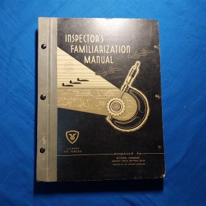 world-war-two-inspectors-manual-1943-dated-over-200-pages-detailed-reports-restricted-on-the-inspection-of-all-army-air-corps-planes