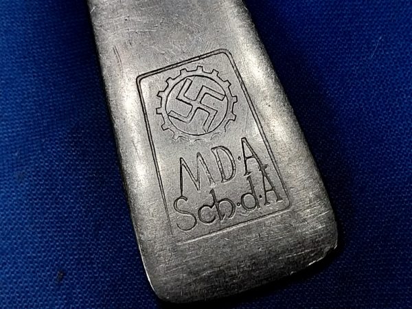 german-world-war-two-spoon-stainless-steel-daf-labor-corps-large-serving-size