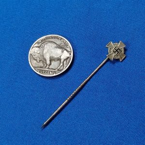 world-war-two-stick-pin-german-long-serve-twenty-five-years-silver