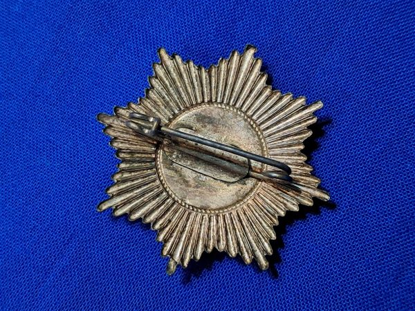 german-world-war-one-25-year-membership-service-badge-honor-enameled-large-original-pin-unmarked