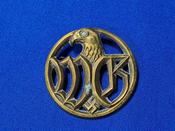 german-world-war-two-military-helpers-workers-badge-brass-hollow-back-full-size-armed