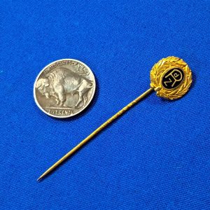 world-war-two-german-union-of-civil-engineers-golden-honor-badge-stick-pin-maker-marked