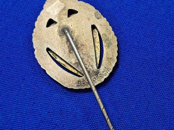 german-veterans-association-25-year-membership-stick-pin-with-wreath-excellent-condiiton-drkb