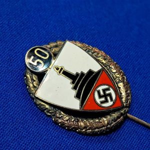 stick-pin-german-veterans-association-50-year-membership-with-wreath-gold-excellent-condition-lighthouse