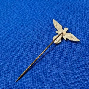 german-world-war-two-d-r-k-b-veterans-association-group-membership-stickpin-aluminum-with-eagle