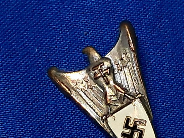 world-war-two-stickpin-german-nazi-aircraft-production-union-mambership-pin-enamel-shield-with-swastika