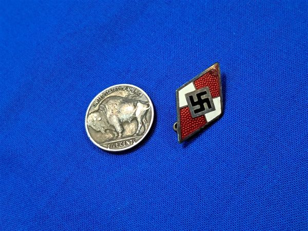 german-world-war-two-hitler-youths-cap-pin-insignia-badge-for-side-enamel