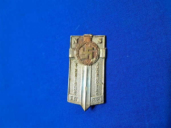 world-war-two-german-hitler-youth-rally-badge-for-potsdam-1st-rally-germany-silver-participant