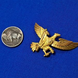 world-war-two-trumpet-eagle-for-hitler-youth-brass-gilded-no-maker-marks