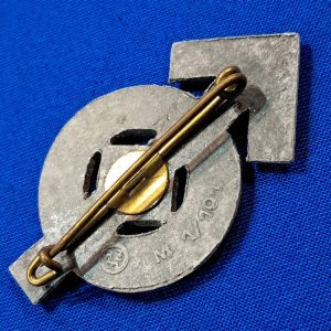 german-world-war-two-hitler-youth-proficiency-badge-pin-zinc-loss-of-bronze-finish