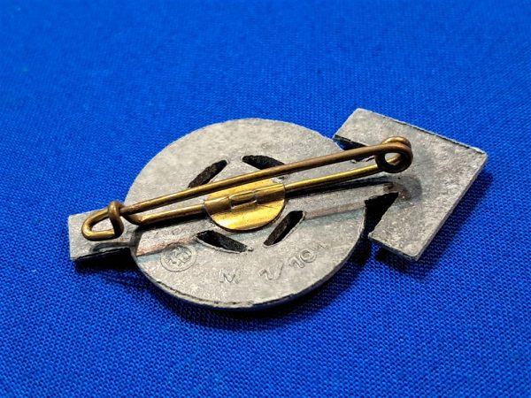 german-world-war-two-hitler-youth-proficiency-badge-pin-zinc-loss-of-bronze-finish