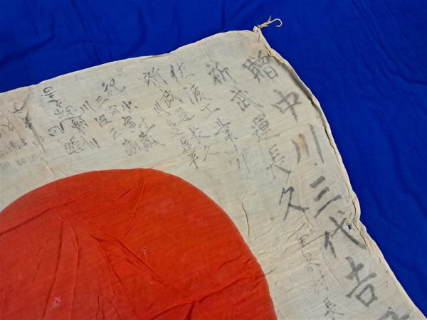 world-war-two-japanese-battle-good-luck-flag-silk-kanji-writting-pocket-size