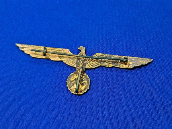 world-war-two-german-naval-officers-metal-gold-eagle-for-breast-original-pin-back-with-hook