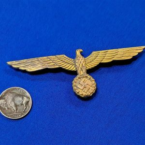 world-war-two-german-naval-officers-metal-gold-eagle-for-breast-original-pin-back-with-hook