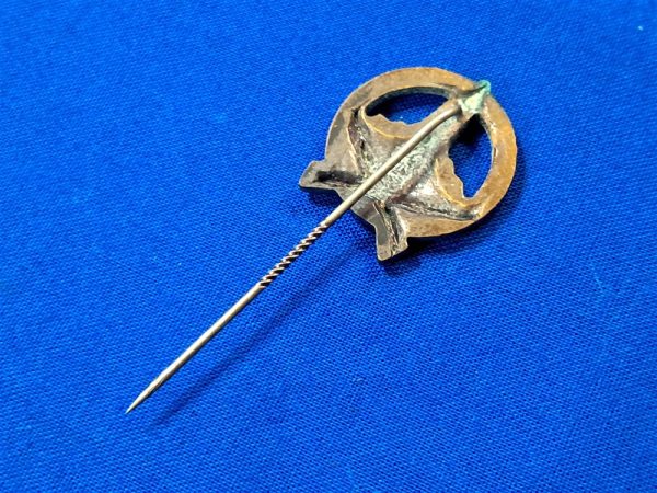 german-world-war-two-kyffhauser-shooting-match-award-in-bronze-no-maker-excellent-condition-stick-pin