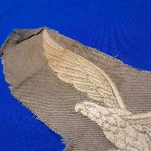 world-war-two-german-large-luftwaffe-eagle-embroidered-on-grey-7-inches-across-possible-cape-use