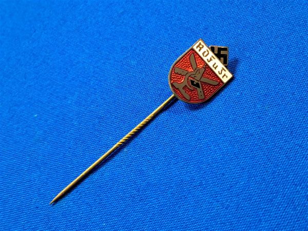 german-world-war-two-stick-pin-meat-inspectors-association-maker-marked-on-back