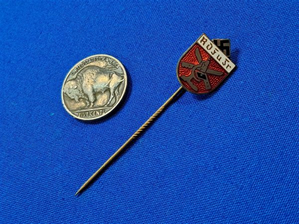 german-world-war-two-stick-pin-meat-inspectors-association-maker-marked-on-back