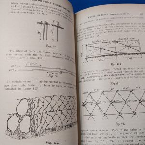 world-war-one-note-manual-on-the-fortifications-thick-publications-of-trench bunkers-274-pages. 1917-dated