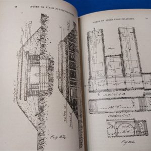 world-war-one-note-manual-on-the-fortifications-thick-publications-of-trench bunkers-274-pages. 1917-dated