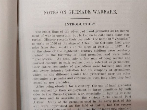 world-war-one-notes-on-grenades-war-fare-1917-printed-64-pages-war-document-576-soft-cover