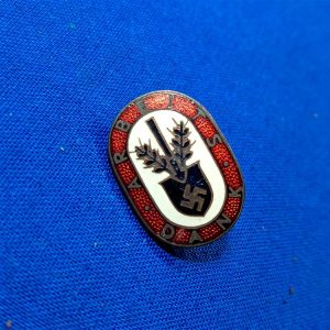 german-world-war-two-n-s-a-d-association-honor-badge-enameled-front-patent-back-original-pin-appreciate