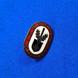 german-world-war-two-n-s-a-d-association-honor-badge-enameled-front-patent-back-original-pin-appreciate