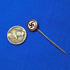 n-s-d-a-p-world-war-tow-german-stick-pin-for-the-collar-enamel-patent-protection-mark-on-back