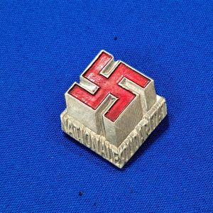 world-war-two-german-party-solidarity-national-pin-tinnie-aluminum-construction-with-red-swastika