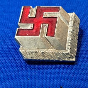 world-war-two-german-party-solidarity-national-pin-tinnie-aluminum-construction-with-red-swastika