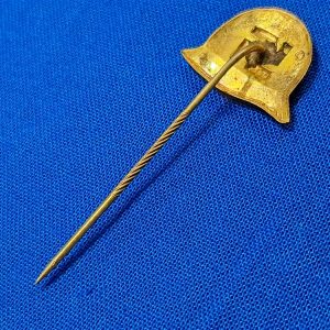 german-world-war-two-stick-pin-veteran-helmet-swastika-supporter-gold