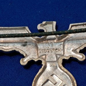 german-world-war-two-one-n-sk-o-v-breast-eagle-for-the-dress-uniform-aluminum-construction-back-marked