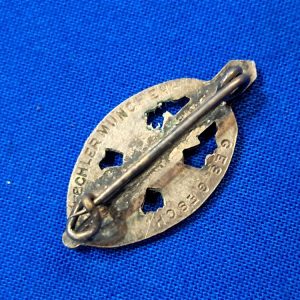 world-war-two-german-n-s-k-o-v-member-badge-in-with-original-pin-and-maker-marked-silver