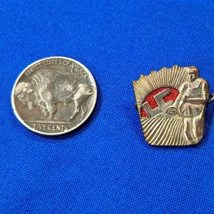 german-world-war-two-peasants-league-membership-pin-with-swastika-rising-enamel