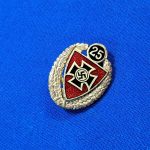 world-war-two-n-s-r-b-k-membership-25-year-member-badge-pin-with-wreath-veterans-group-german-world-war-one