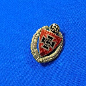 world-war-two-n-s-r-b-k-membership-50-year-member-badge-pin-with-wreath-veterans-group-german-world-war-one