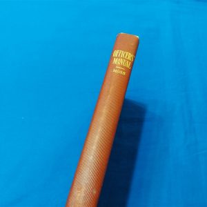 world-war-one-officer-manual-dated-1917-for-training-in-and-out-the-field-red-hard-cover